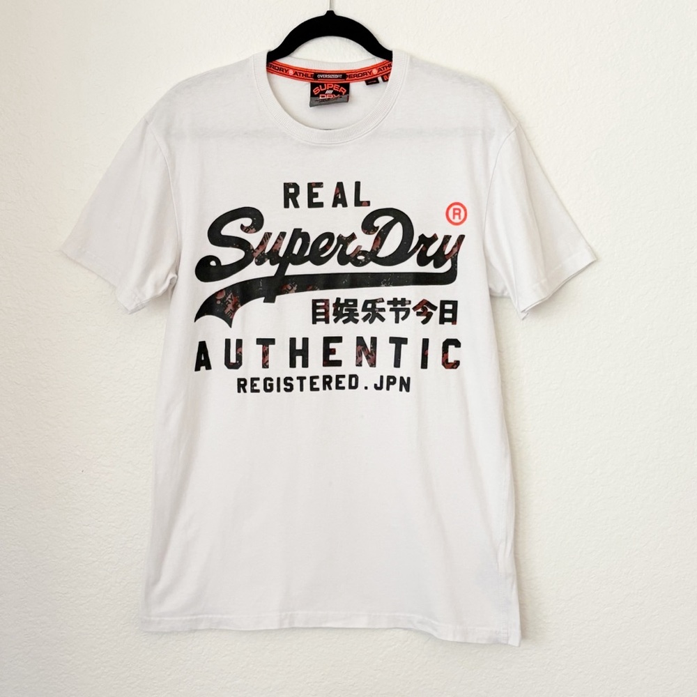 Superdry Vintage Logo Short Sleeve Graphic Tee Top Size M